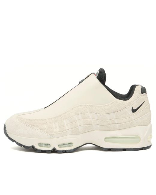 Nike White Air Max 95 Zip Sp Sneaker for men