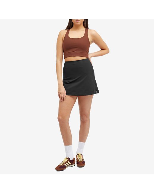GIRLFRIEND COLLECTIVE Black High-Rise Skirt
