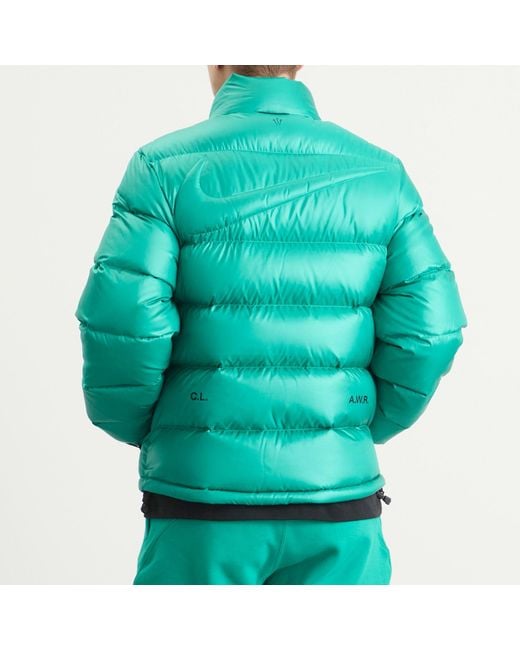 Nike Green X Nocta Cardinal Stock Puffer Jacket for men