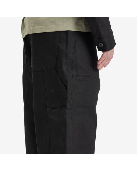Rick Owens Black Geth Double Knee Jeans for men