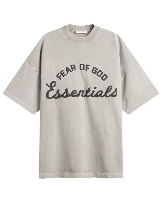 Fear Of God Gray Training 90S T-Shirt for men