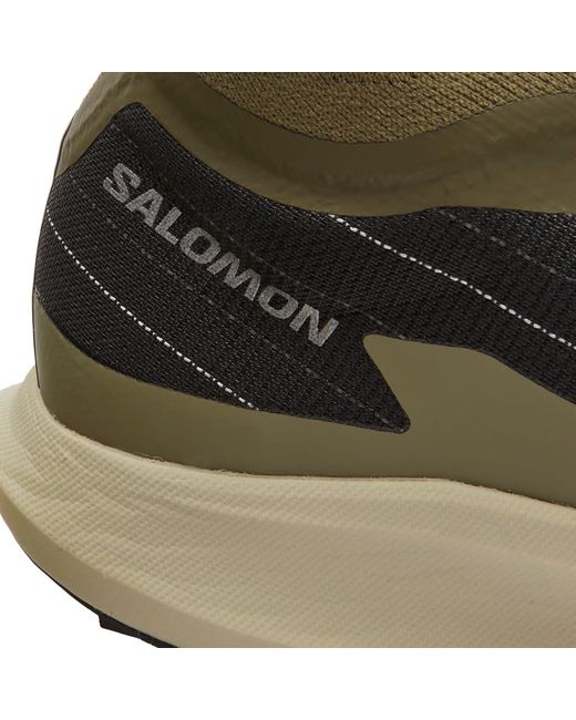 Salomon Brown Pulsar Reflective Advanced Sneakers for men