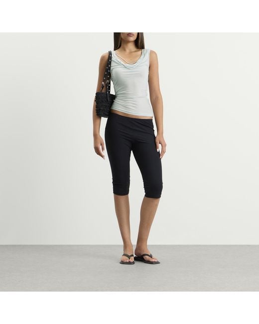 Peachy Den Gray Blanche Top