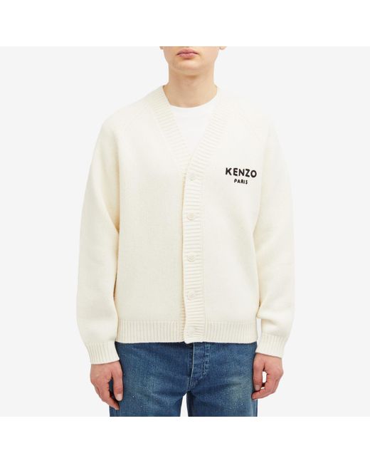 KENZO White Pop Crest Jumper for men