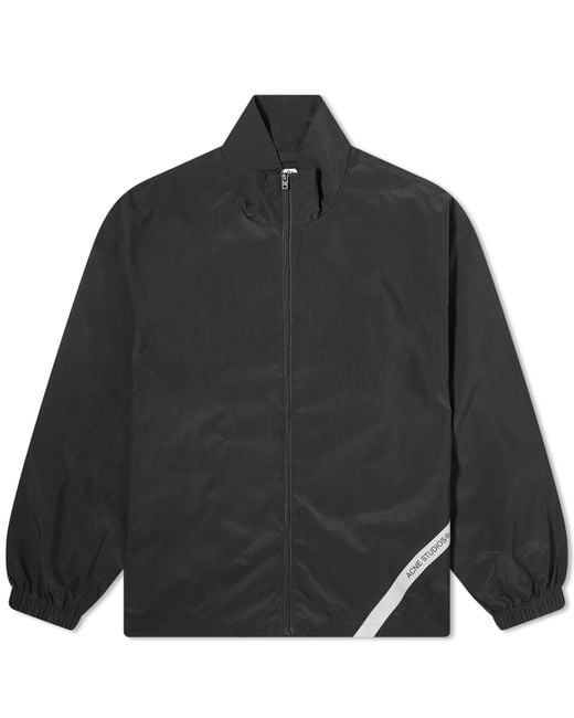 Acne Black Orlandox Ripstop Technical Jacket for men