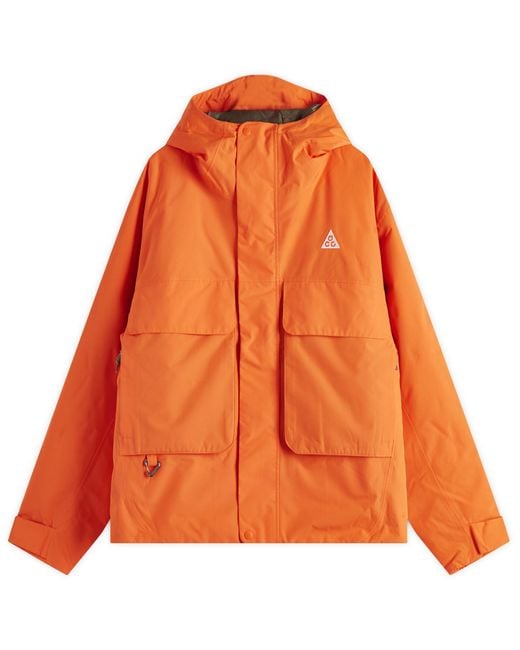 Nike Orange Acg Primaloft Packable Jacket
