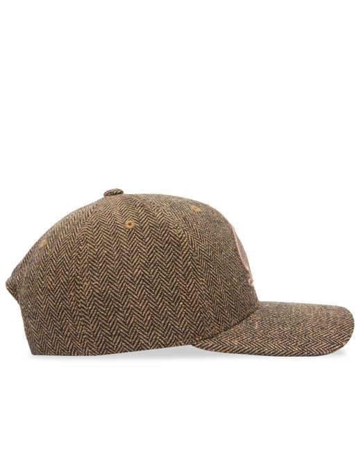 Dime Brown D Full Fit Cap for men