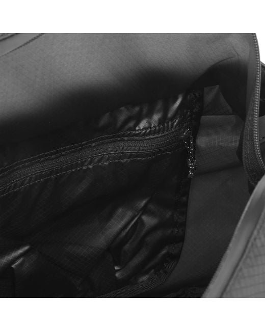 And Wander Black Sil Shoulder Bag for men