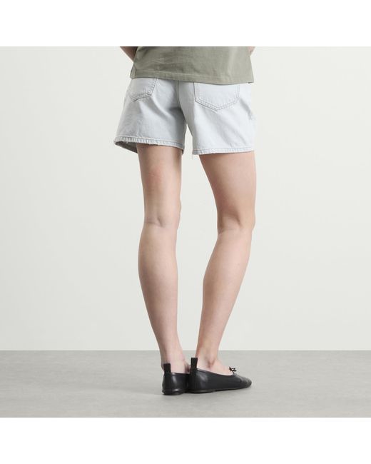 Anine Bing Blue Delaney Shorts