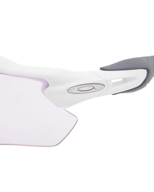 Oakley White Radar Ev Path Sunglasses