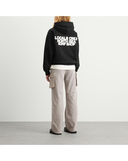END. Black Coastal Locals Only Hoody