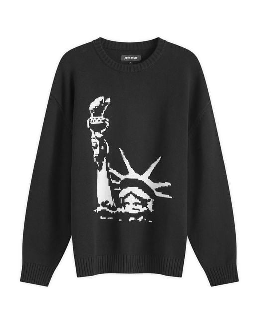 Fucking Awesome Liberty Knit Jumper in Black for Men | Lyst Fucking Awesome Liberty Knit Jumper in Black for Men | Lyst