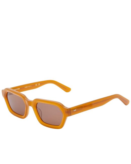 ACE & TATE Brown Anderson Sunglasses for men
