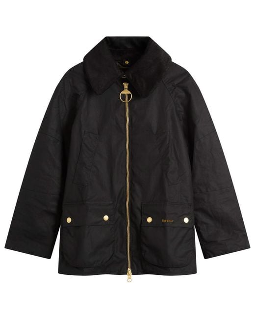 Barbour Black Allerston Wax