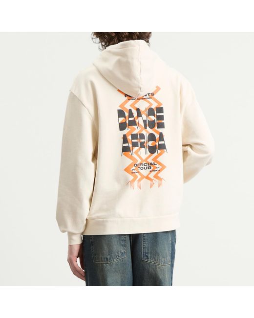 TGB White Dance Africa Hoodie for men