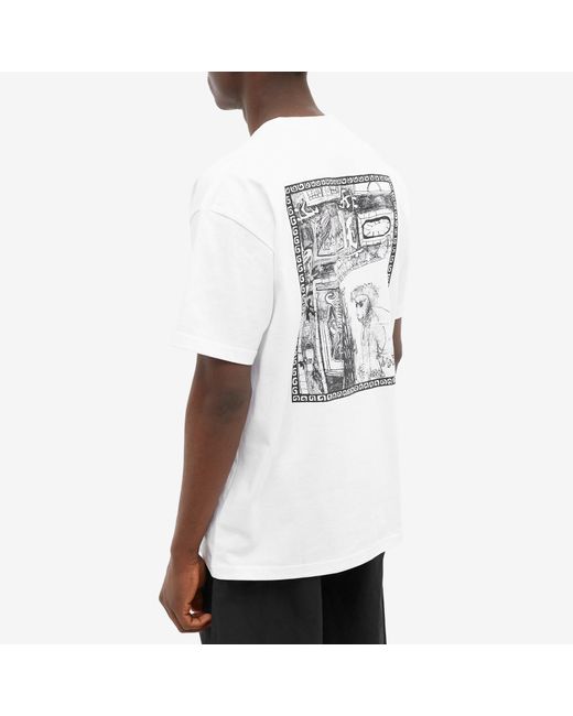 Polar Skate Co. Gorilla King T-shirt in White for Men | Lyst