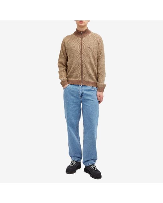 Dime Blue Classic Relaxed Denim Jeans for men