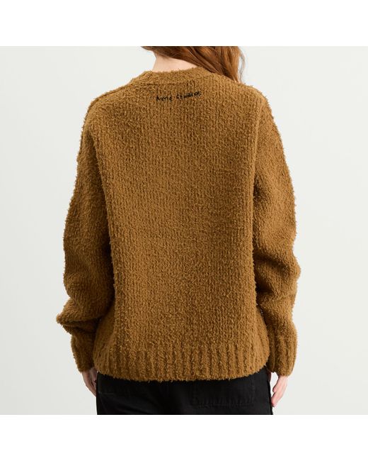 Acne Brown Kusto Teddy Jumper