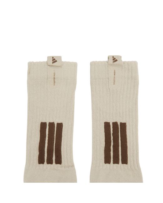 Adidas Black X Entire Studios Regular Socks for men