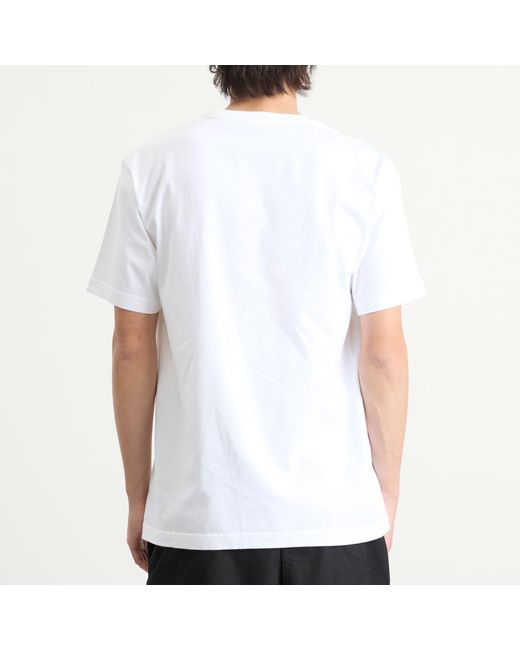 Maharishi White Kung Fulery T-Shirt for men