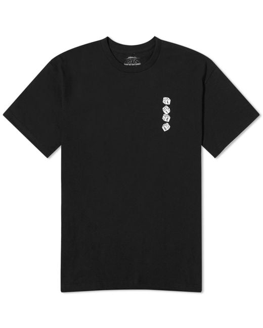 L.I.E.S. Records Black Cards T-Shirt for men