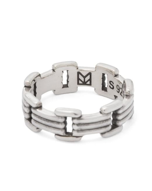 Maple White Lui Link Ring for men