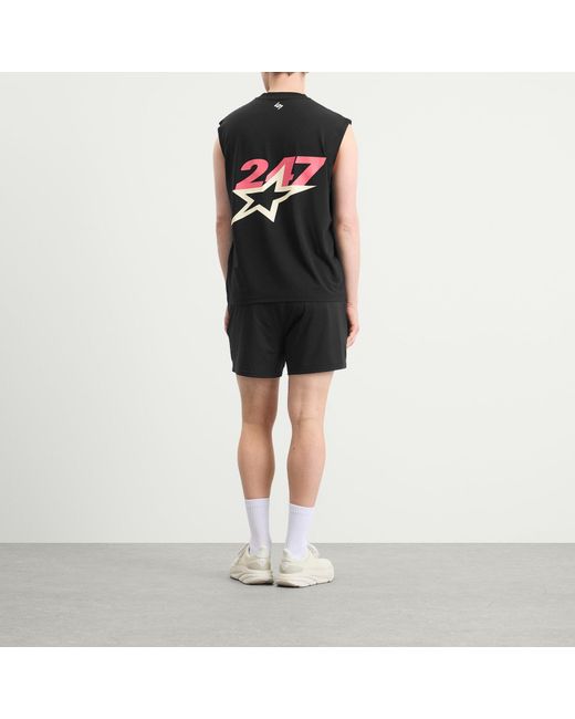 REPRESENT 247 Black Represent Team 247 Star Os Tank for men