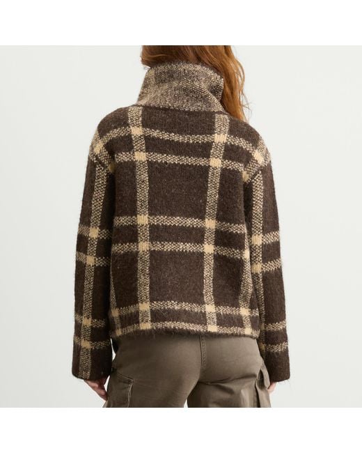 4th & Reckless Brown Samira Knitted Jacket