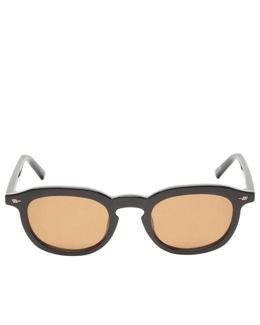 Le Specs Gray Heart Throb Sunglasses
