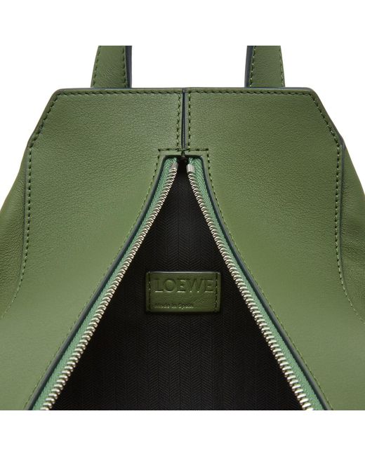Loewe Green Convertible Small Backpack for men