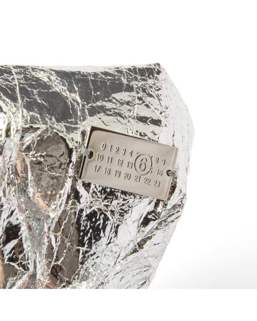 Maison Margiela Metallic Mm6 Scrunchie