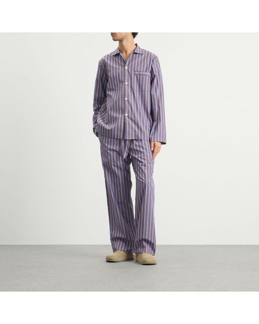 Tekla Purple Sleep Shirt