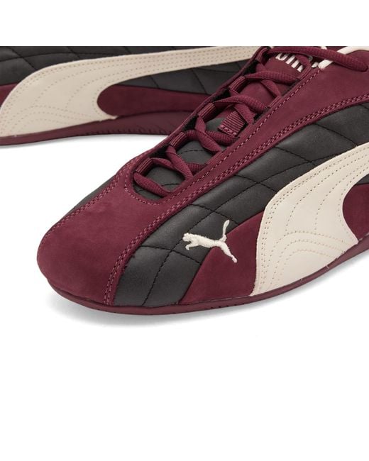 PUMA Red Speedcat Plus Quilted Sneaker