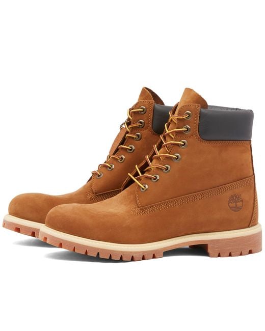 Premium 6 inch boot outlet for men in rust