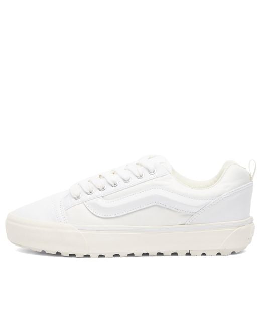 【関税込み】Vans ホワイト Knu Skool Mte-1 スニーカー White Vans Knu Skool MTE-1 LX | Footpatrol