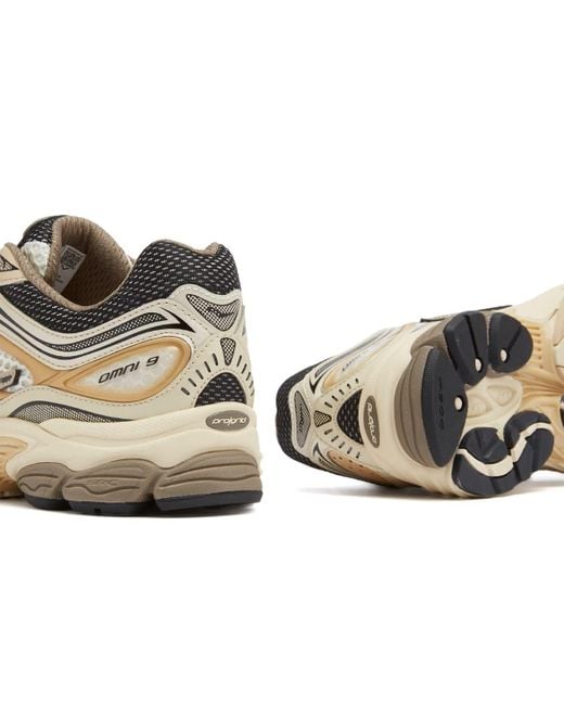 Saucony White Progrid Omni 9 Sneakers for men