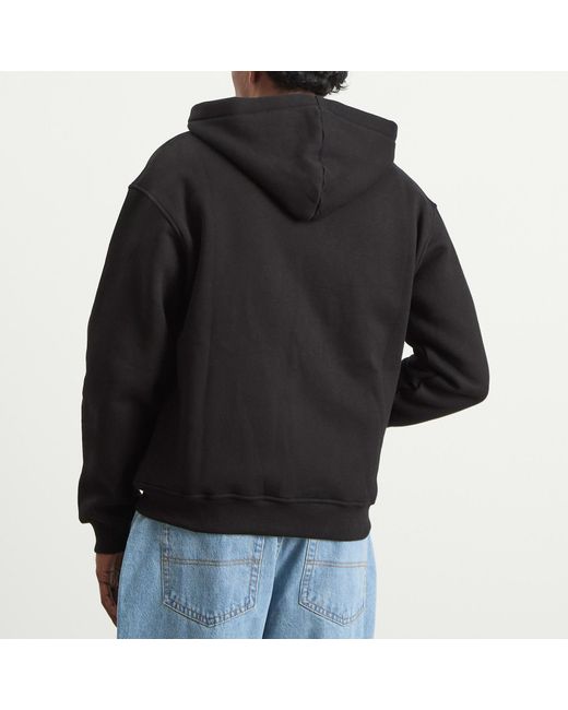 Butter Goods Black Internationale Zip Hoodie for men