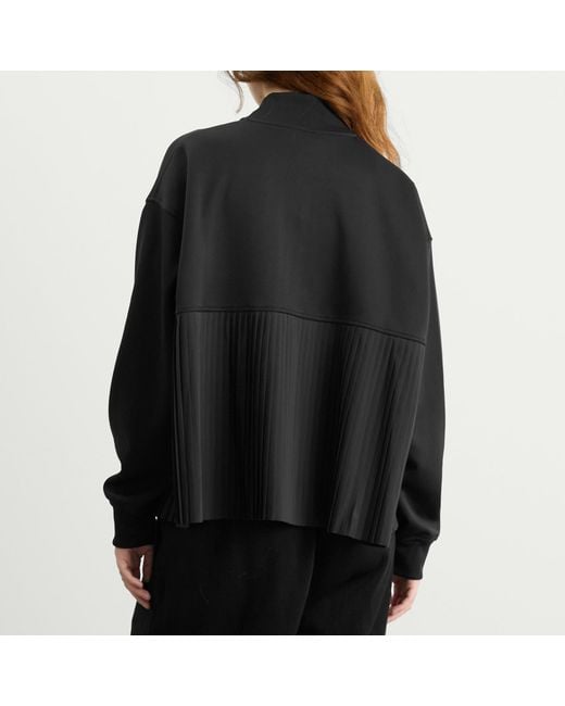 Nike Black Pleated Track Jacket