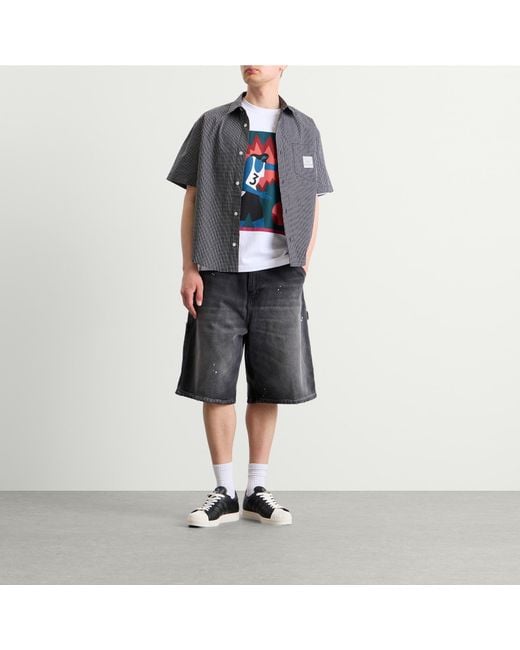 by Parra White Basketball T-Shirt for men