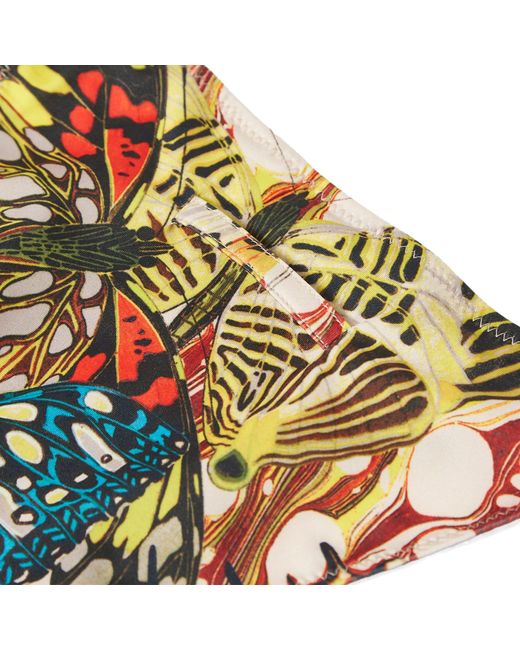 Jean Paul Gaultier White Butterfly Print Bikini Pant