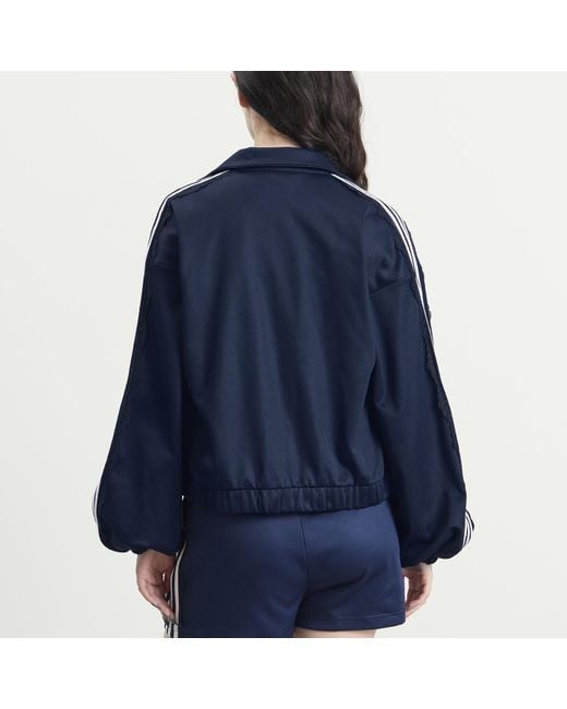 Adidas Blue Lace Oversized Track Top