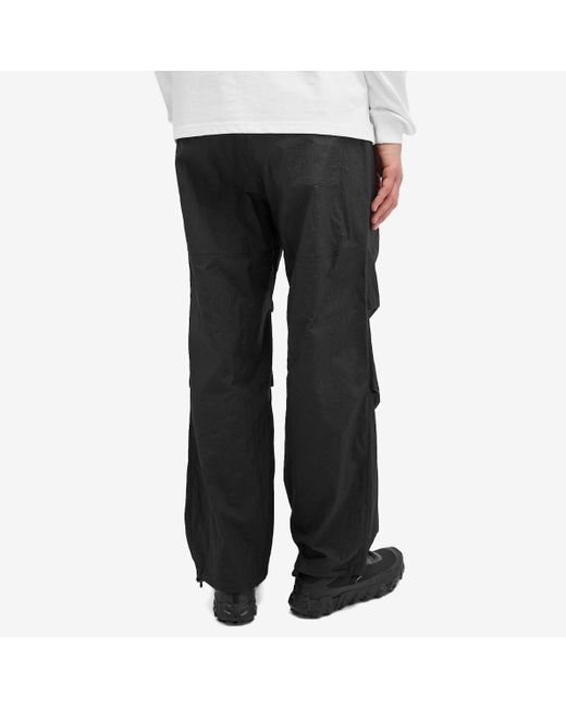 Uniform Bridge Gray Relaxed Training Pants for men