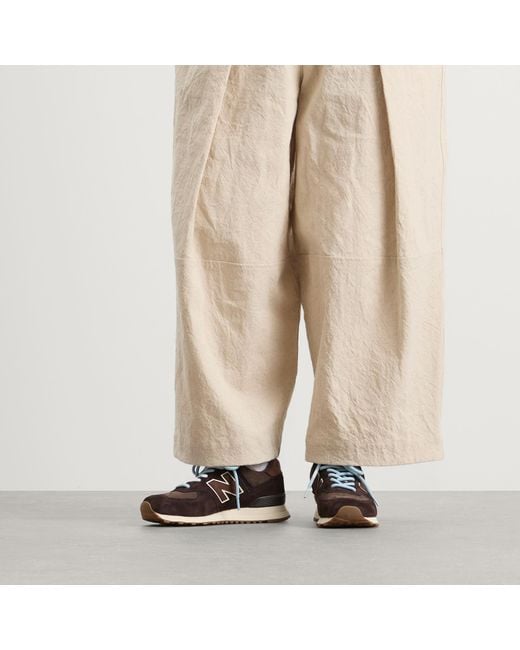 New Balance Brown 574 Sneaker