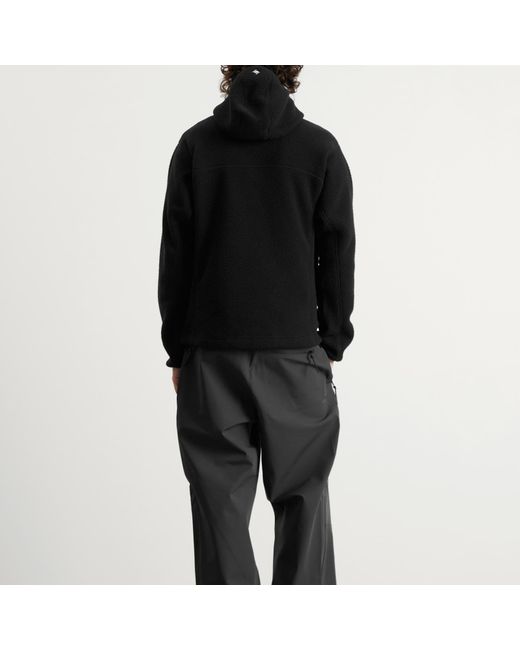 REPRESENT 247 Black Borg Fleece Jacket for men