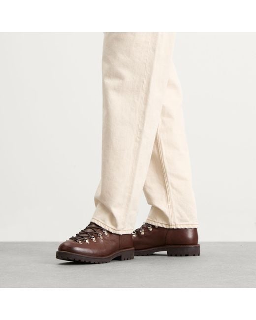 Astorflex Brown Rockflex Leather Boots for men