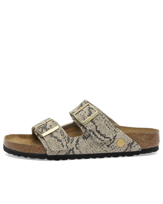 Birkenstock Brown Arizona Print Leve