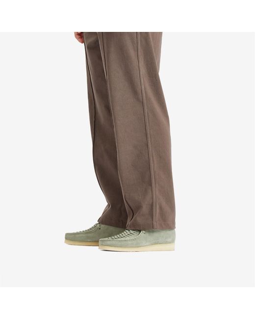 Clarks Gray Wallabee Weave for men