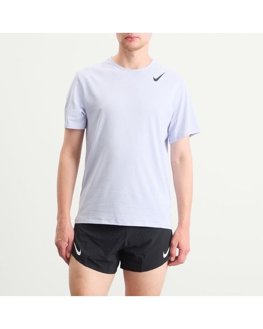 Nike Blue Running Aeroswift T-Shirt for men
