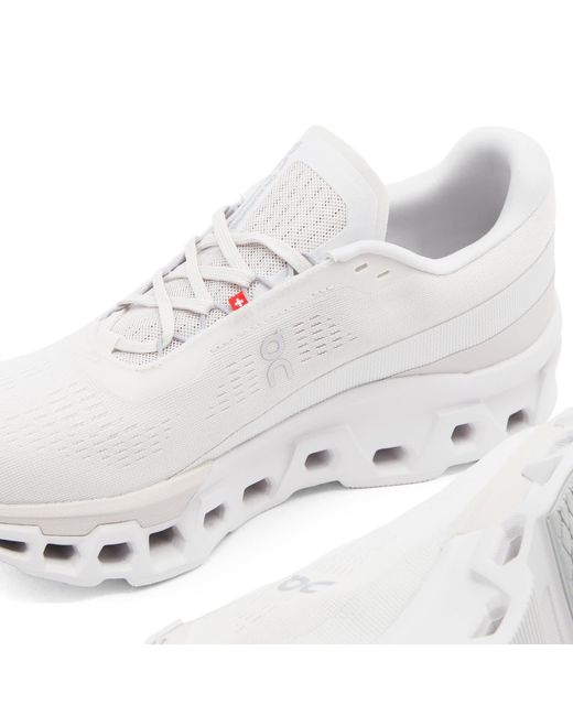 On Shoes White Cloudmster 2 Sneakers for men