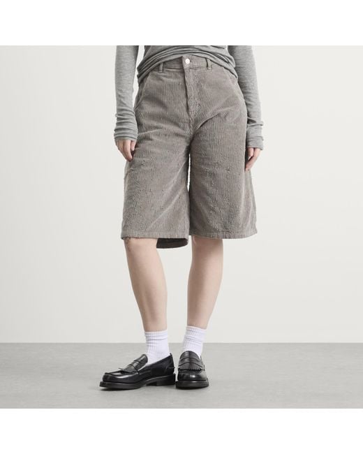 mfpen Gray Edition Cord Shorts